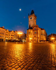 Fototapeta na wymiar Old Town Square view in Prague of Czech Republic.
