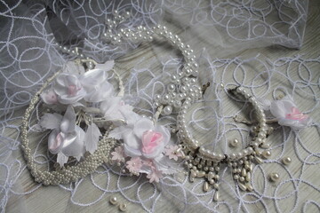 wedding dress detail