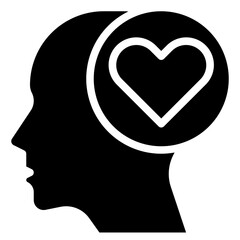 EMOTIONAL glyph icon