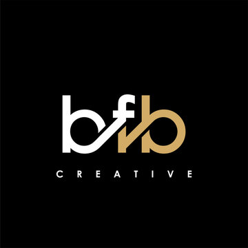 BFB Letter Initial Logo Design Template Vector Illustration