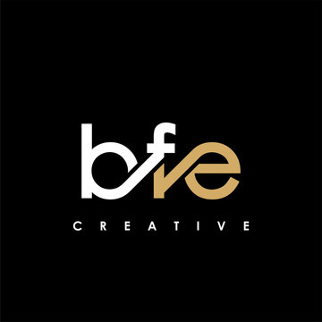 BFE Letter Initial Logo Design Template Vector Illustration