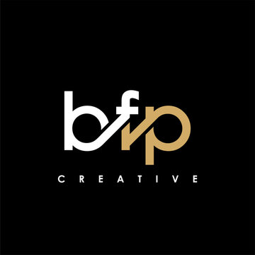 BFP Letter Initial Logo Design Template Vector Illustration