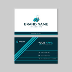 elegant modern business card design template