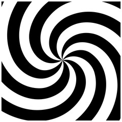 Obraz premium black and white sunburst comic background