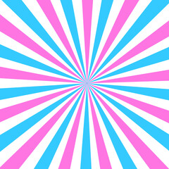 comic light rays background