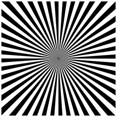 black and white sunburst comic background