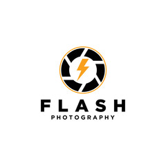 Flash Photography Logo Design