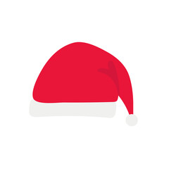 Vintage Santa Claus beard design vector. Christmas party decorations