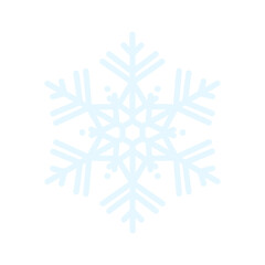 Vector beautiful snowflake design collection For the winter season that comes with Christmas in the New Year.