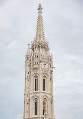Fototapeta na wymiar Church of St. Matthias in the city of Budapest, Hungary.