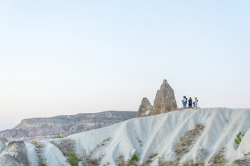 Mountains of Cappadocia, Turkey, Goreme village