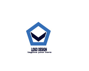 modern and simple logo design concept . logo for company vector file eps 10. logo with simple and gradient color template