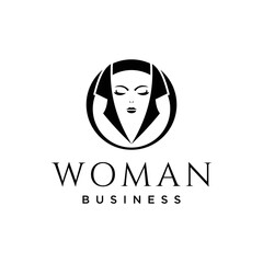 Woman Business Logo Design