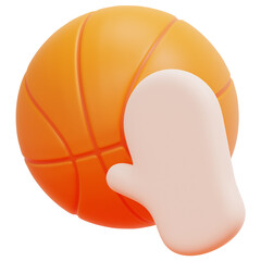 block 3d render icon illustration