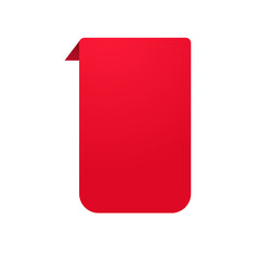 Sale label. Promotion red tag. Banner label templates for special offers.