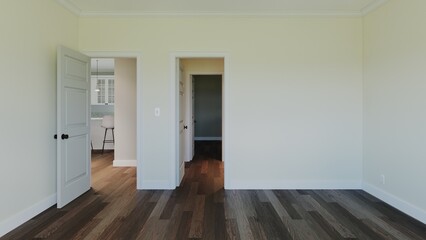 3d render of an empty interior. 