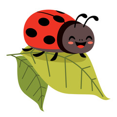 Cartoon Illustration Of A Ladybug © yusufdemirci