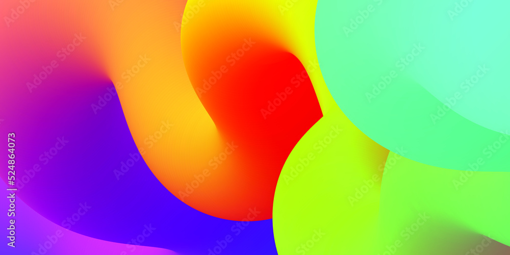 Poster smooth colorful gradient background