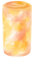 summer fruit drink watercolor