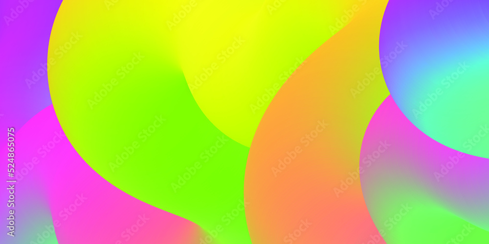 Poster smooth colorful gradient background