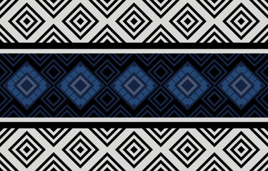 Geometric tribal seamless pattern. Design for background,carpet,wallpaper,cloth,blankets,bags,fabric,furniture, packing Vector illustration style.