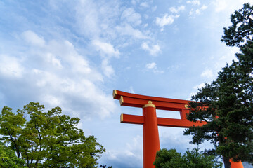 平安神宮の大鳥居
