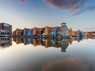 Groningen maison colorées