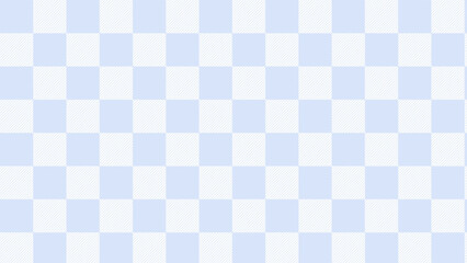 cute small pastel blue tartan, checkers, gingham, plaid, checkerboard background illustration, perfect for banner, wallpaper, backdrop, postcard, background