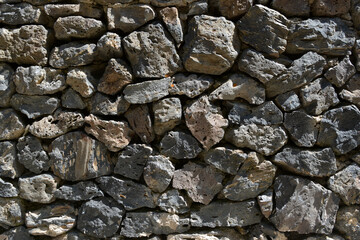Stone wall. Ancient wall. Rocks. Wall. Background