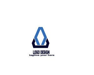 modern and simple logo design concept . logo for company vector file eps 10. logo with simple and gradient color template