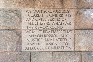 Franklin D.  Roosevelt Memorial 3