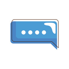 speech bubble message