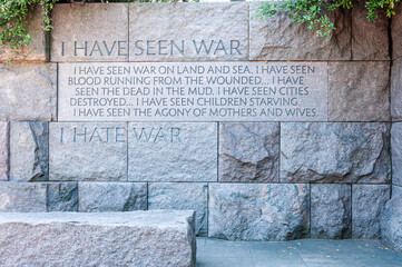 Franklin D.  Roosevelt Memorial 2