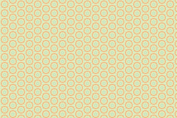 Cloth luxury pattern design with green background and blue star