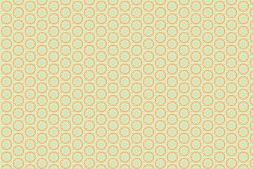 Cloth luxury pattern design with green background and blue star