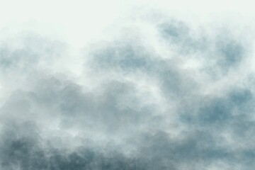 Abstract blue sky with clouds,black foggy or smoke background 