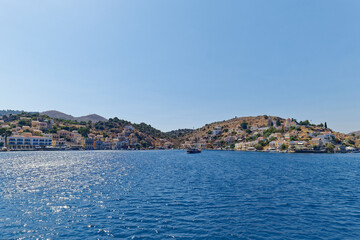 view of the sea from the sea