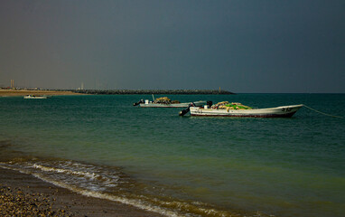 Naklejka premium Plage de Fujairah