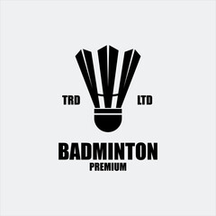 Design of badminton ball symbol