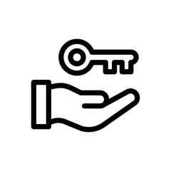 problem line icon illustration vector graphic
