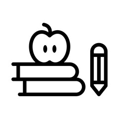 study line icon illustration vector graphic
