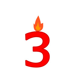 Birthday Candles vector