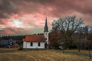 Die Kirche in Elend im Oberharz