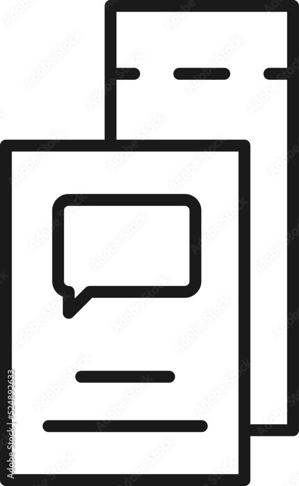 Poster ticket for transport and travel sign. monochrome and minimalistic vector sign. editable stroke. vect