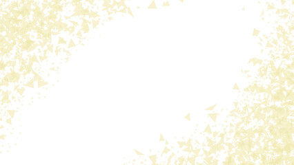 黄色のキラキラコーナーフレーム