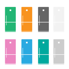 Refrigerator icon. Vector illustration. refrigerator icon vector , flat design best vector icon Fridge vector icon , lorem ipsum Flat design


