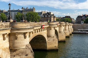 bridge over the river Paris