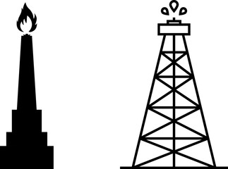 Gas crisis in Europe. North Stream. Gas Prices Going Icon or vector image.