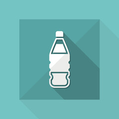 Vector illustration of drink bottle icon