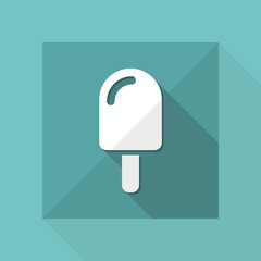 Vector illustration of single isolated icecream icon